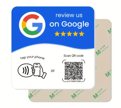 Tarjeta NFC Google Reviews